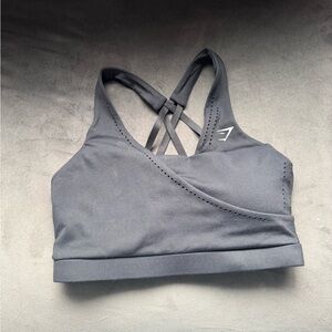 Gymshark Charcoal Sports Bra